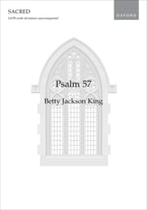 Psalm 57 SATB choral sheet music cover